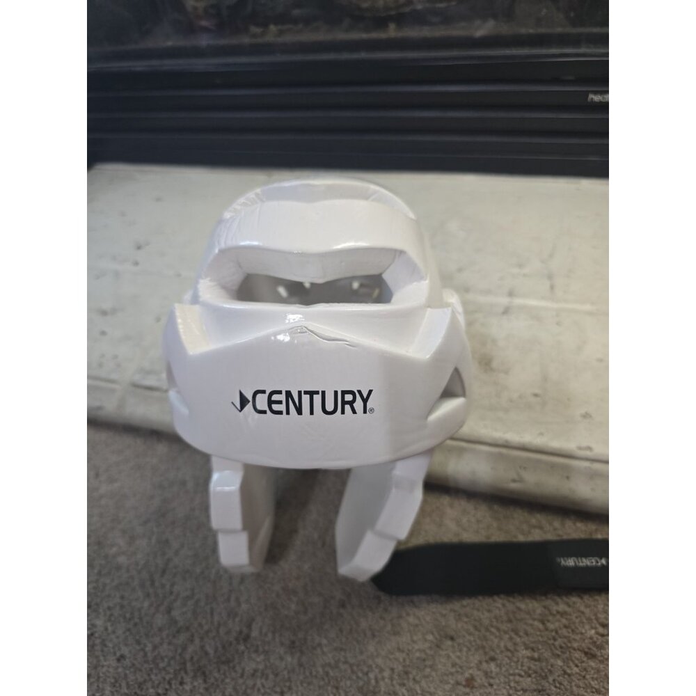 Century P2 Power Line 2.0 Sparring Headgear White With Face Mask Youth Size